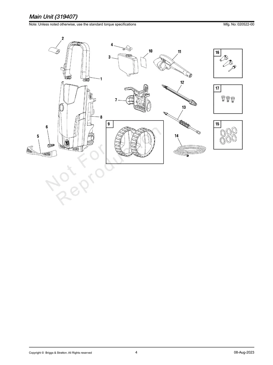 BRIGGS AND STRATTON, 020522-00, IPL.4